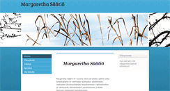 Desktop Screenshot of margarethasaatio.fi